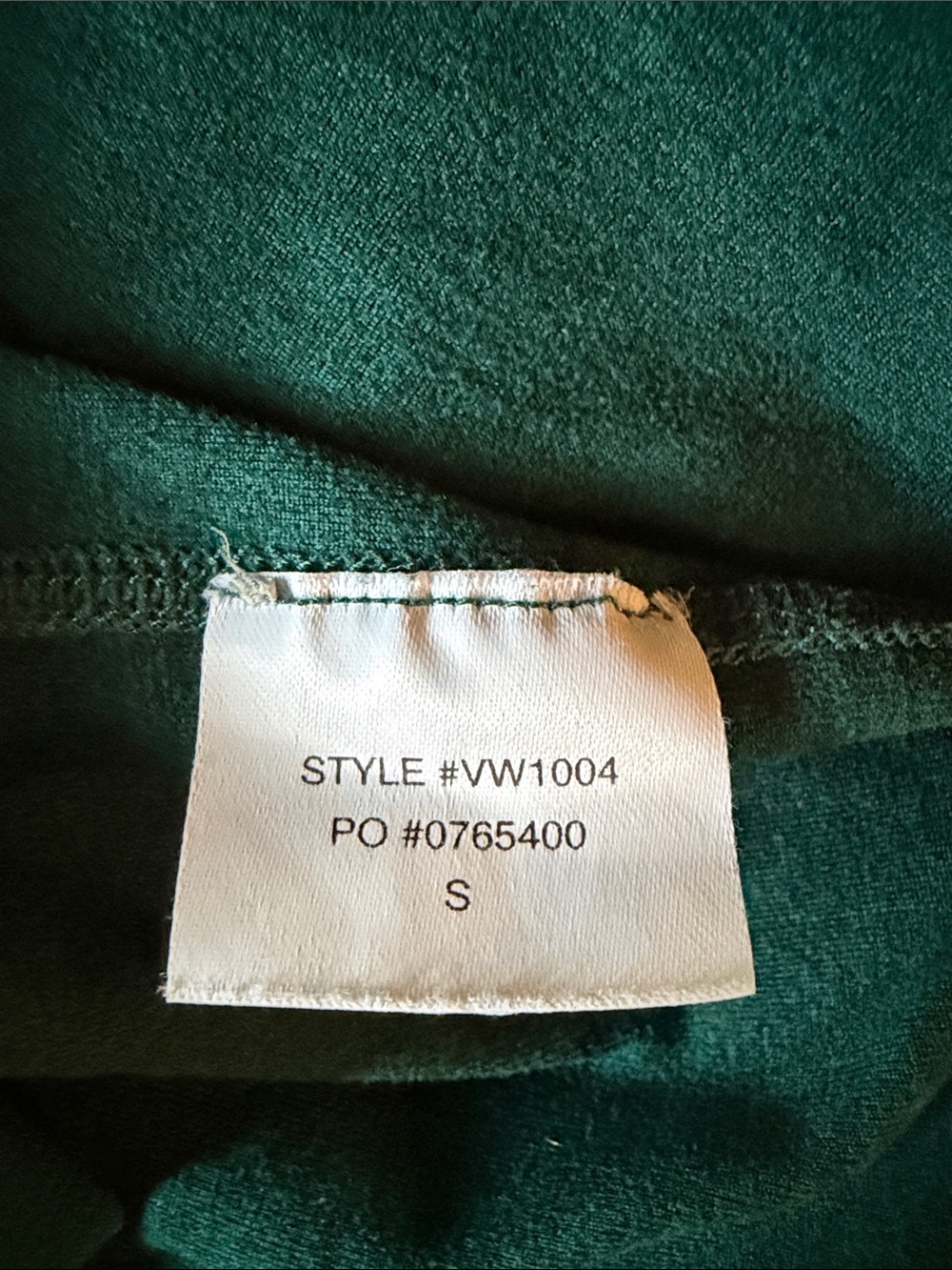 Vuori Elevation High Rise Leggings + Plyo Tank Matching Set Green S - Picture 7 of 8